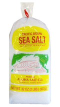 Pacific Brand Sea Salt - Medium Grains | 32 Ounce Bag from Aloha Salt Co. - £18.73 GBP