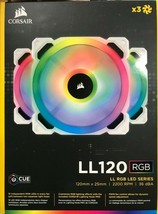 Corsair - CO-9050072-WW - LL120 Cooling Fan - 3 Pack - $159.95