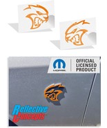 Hellcat Fender Emblem Overlay Decals - 2015-2018 Dodge Challenger SRT He... - $14.99
