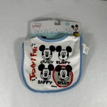 Disney Mickey Mouse Baby Bib Today I Feel Silly New With Tags - £10.17 GBP