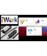 iWork 2013 Pages, Numbers, And Keynote USB Installer For Apple Mac OS X - $393.52 MXN