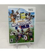 Nicktoons MLB (Nintendo Wii, 2011) Used Complete w/ Manual VGC Tested Wo... - £6.88 GBP