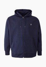NWT men&#39;s 2XB Polo ralph lauren Double Knit Full-Zip Hoodie - $1,597.12 MXN