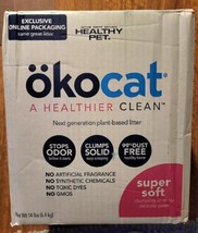 0kocat SUPER SOFT Natural Wood Clumping Cat Litter with Odor Control 14 lb - £14.35 GBP