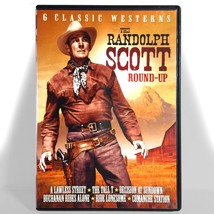 The Randolph Scott Round-Up: Volume 1 (2-Disc DVD, 1955-1959) 6 Classic Movies ! - $11.28