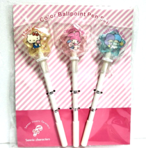 SANRIO Color Ballpoint Pen Set Kitty My Melody Little Twin Stars Candy Type - £26.90 GBP