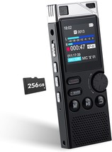 Professional 264GB Digital Voice Recorder Voice Activated Recorder for L... - £109.92 GBP