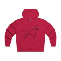Labrador Retriever Hoodies, Men&#39;s Lightweight Zip Hooded Sweatshirt - £40.29 GBP+