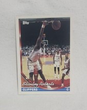 1993-94 Topps Gold Stanley Roberts #163 Basketball Card - Very Good Condition! - £7.43 GBP