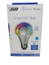 Feit Electric Smart Wifi Bulb Color Changing LED 100 NEW - $15.19