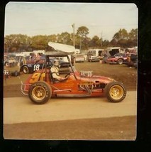 Mike Smith #91 Winged Sprint Car 3x3 Racing Photo Fn - £14.88 GBP