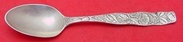 Orchids by Towle Sterling Silver Demitasse Spoon with Wild Rose 3 7/8&quot; - £30.75 GBP