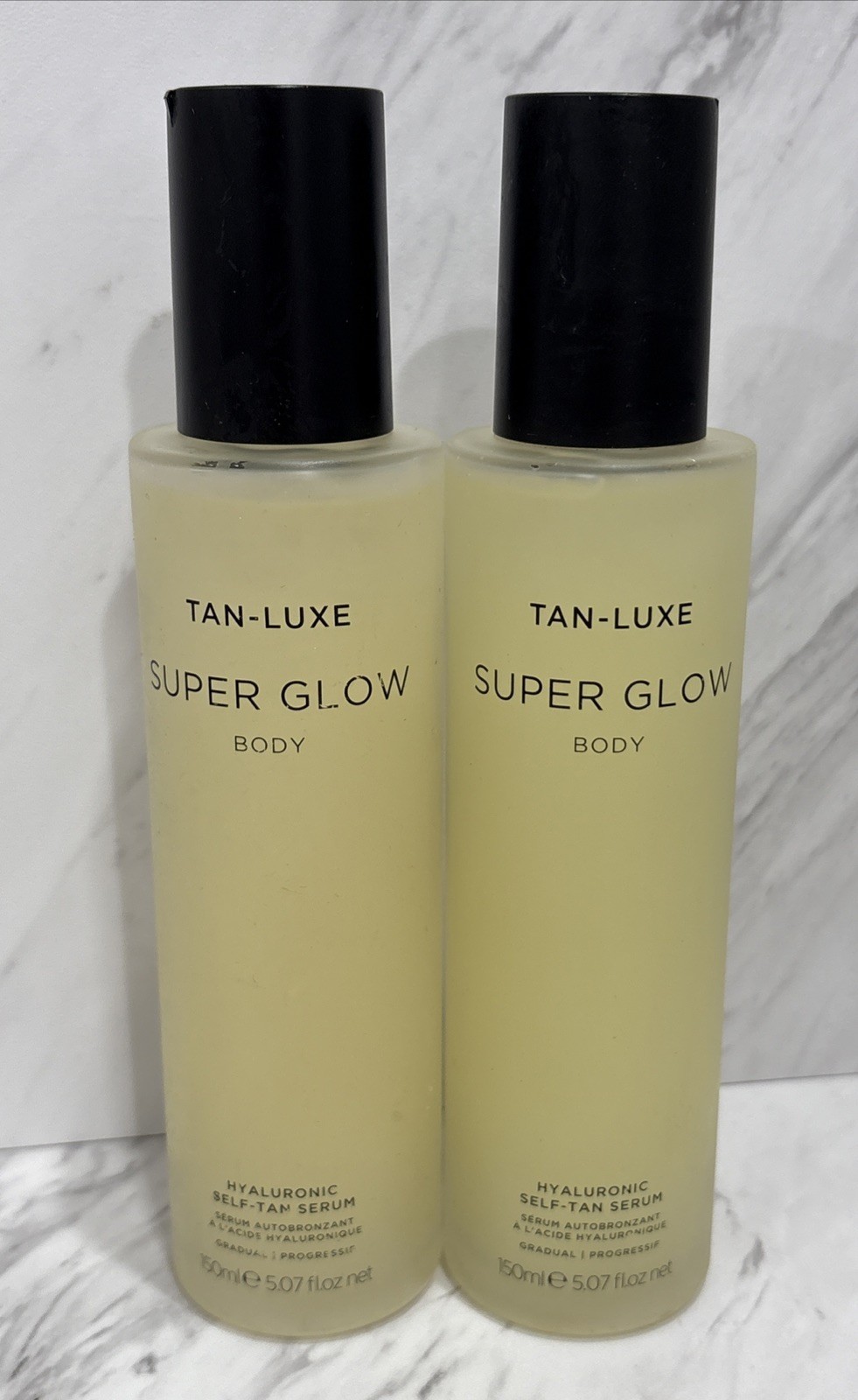 2 Tan-Luxe Super Glow Body Hyaluronic Self-Tan Serum Gradual 5.07 oz - $27.23