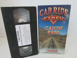 CAJON PASS CAB RIDE RAILROAD VHS VIDEO TAPE 1994  L42E - £4.55 GBP