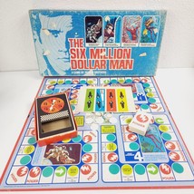 Vintage The Six Million Dollar Man Board Game Parker Brothers 1975 (B) - $16.46