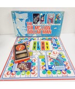 Vintage The Six Million Dollar Man Board Game Parker Brothers 1975 (B) - £13.04 GBP