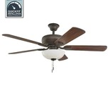 FOR PARTS ONLY - Downroad - Hampton Bay Rothley II 52&quot; LED Bronze Ceilin... - $14.65