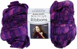 Red Heart Boutique Ribbons Yarn, Aurora - £7.52 GBP