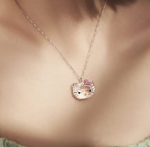 Swarovski Hello Kitty Pendant  And Necklace - $46.53