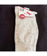 Vintage Faded Glory Speckled Beige Women’s Fashion Socks Shoe Size 4-10 - $20.55 CAD