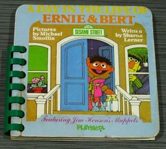 VINTAGE 1975 Playskool A Day in the Life of ERNIE BERT Jim Henson Muppet... - £11.84 GBP