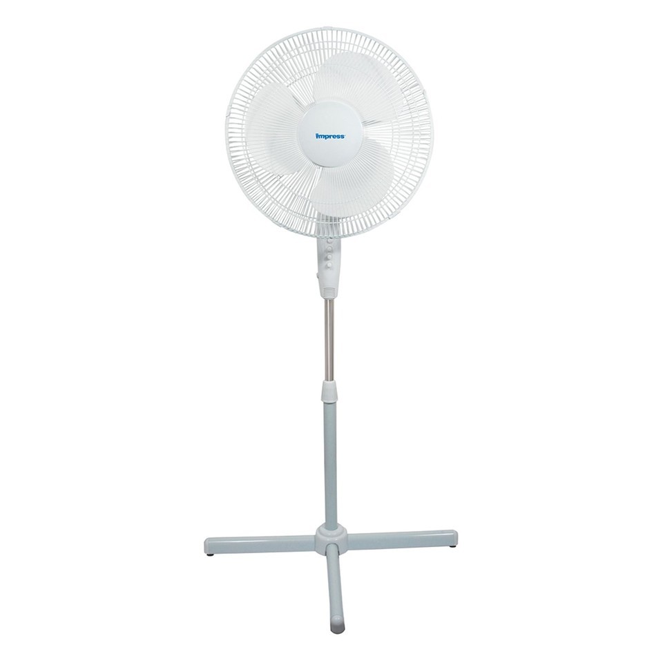 Impress Handi-Fan 16 Inch Oscillating Stand Fan in White - $59.63