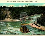 Vintage Cartolina Aero Cavo Sopra Whirlpool Rapids - Cascate Niagara - £5.60 GBP