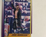 WWE Raw 2021 Trading Card #20 John Morrison - $1.97