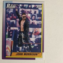 WWE Raw 2021 Trading Card #20 John Morrison - £1.56 GBP