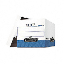 Bankers Box 00648 Data-Pak Storage Box- 12-3/4 x 16 x 12-1/2- White/Blue... - $244.04