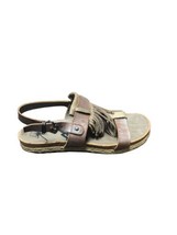 OTBT Tourist Shimmer Leather Golden Pink  Sling Back Sandals 6.5 ($) - £54.30 GBP