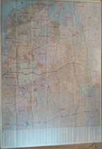 Nassau County North NY Laminated Wall Map (K) - £37.28 GBP