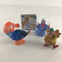 Disney Mini Board Book 123 With Chunky Figures Finding Nemo Dory Fairy Godmother - £16.23 GBP