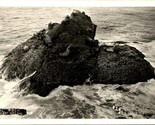RPPC Sigillo Rock Crescent Città Ca California Unp Cartolina #25 Eds Stu... - £5.69 GBP