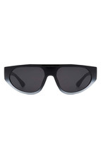 Round Flat Top Retro Fashion Sunglasses - $261.75 MXN