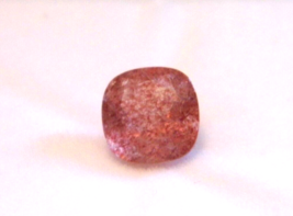 Cherry Quartz  (Cushion 9x9x6mm) 2.78 cts. Eye Clean Beautiful - £37.96 GBP