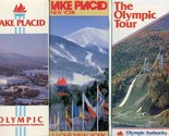 3 Lake Placid Olympic Development Authority Brochures New York  - $27.72