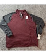 NEW Men&#39;s Sonoma Big &amp; Tall Supersoft Full-Zip High Neck Fleece Sweater 3XB - $34.95