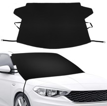 Windshield Cover for Ice and Snow, 650D Oxford Fabric Car Windshield Cover - £15.50 GBP