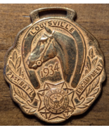 1934 Louisville, Kentucky KY VFW 21st National Encampment Horseshoe Hors... - $70.30 CAD