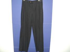 Catherine Malandrino Pants Size 8 Petite Black 56% Silk Lace Cutwork Str... - £18.48 GBP