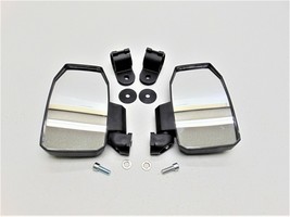 New QuadBoss 1.75&quot; 6.5” x 8.6” UTV Side View Mirrors For 1.75&quot; Roll Cage Bars - £47.95 GBP