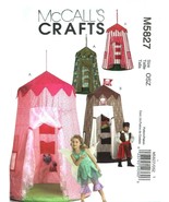 McCall&#39;s 5827  PLAY CANOPY Pattern for two different style canopies - $9.95