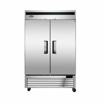 Atosa USA MBF8507GR 54&quot; Two Solid Door Reach-In Refrigerator, Free Lift Gate Del - £2,554.95 GBP