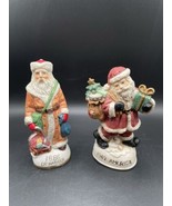 Antique Santas Around The World 1947 America, 1886 Denmark - $20.98