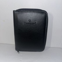 Black SAMSONITE Travel Wallet Passport Holder Bifold Zipped Case 6&quot;x4.5&quot;... - £6.18 GBP