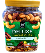 Member's Mark Unsalted Deluxe Mixed Nuts 34 Oz EXP 07/2026 - $25.92