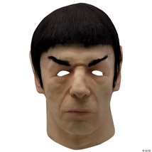 Star Trek Spock Mask Adult Sci-Fi Vulcan Halloween Cosplay Costume MATTC... - £65.36 GBP