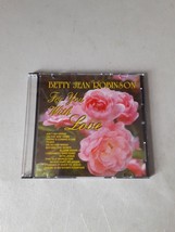 Betty Jean Robinson – For You With Love (CDr, 1981) VG+, Thincase - £13.44 GBP