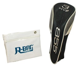 Vintage HYB 855 Club 3 - Protective Golf Head Cover &amp; R-bag Accessory Pouch - £7.86 GBP